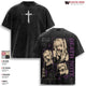 Misa Amane Death Note T-Shirt, Vintage Washed Gothic Anime Graphic Tee, Dark Aesthetic Oversized Shirt, Unisex Streetwear
