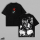 Gaara Ver.1 - Naruto Anime Double Printed Vintage Washed Tee