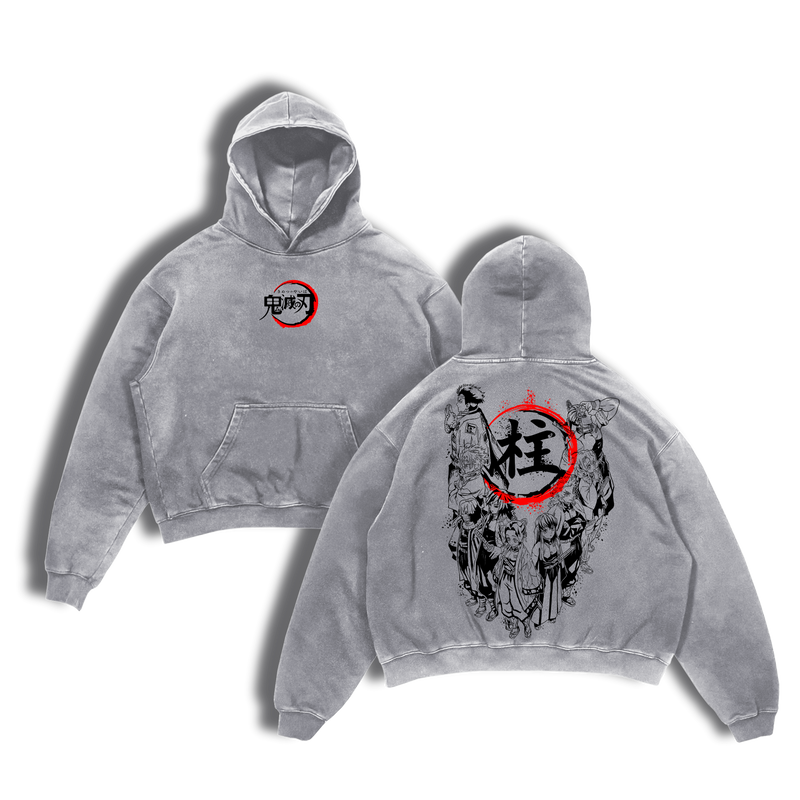 Hashira - Demon Slayer Washed HOODIE