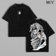 Jiraiya Ver.1 - Naruto Anime Double Printed Vintage Washed Tee