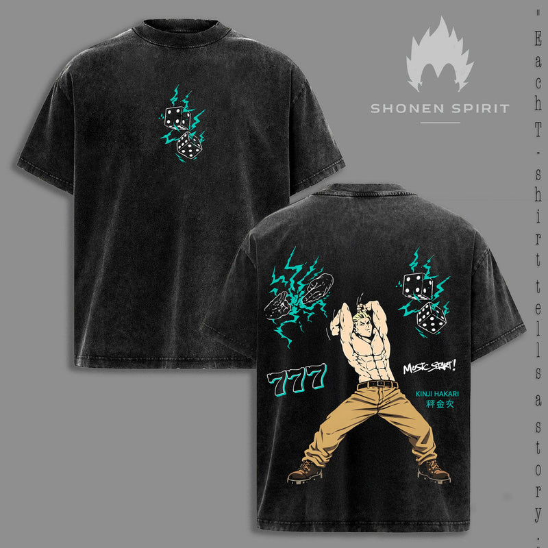 Kinji Hakari Anime Shirt, Jujutsu Kaisen Hakari