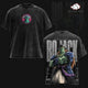 Bojack - DBZ Oversized Anime Graphic Tee, Acid Washed Heavy Cotton Shirt, Vintage DBZ Villain Streetwear, Unisex Anime Merch, Gift for DBZ Fans