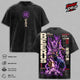 Beerus DBS Vintage Washed T-Shirt - Anime Graphic Tee DBS Oversized DBZ Streetwear Top Cotton Tshirt Classic Menswear Clothes Apparel Gift for DBZ Fans Men & Women