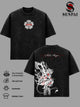 Asta T-Shirt & Hoodie Washed, Black Clover Anime Oversized Graphic Tee, Heavyweight Cotton Unisex Shirt, Dark Fantasy Manga Streetwear, Gift For Men Women