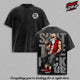 Master Roshi Vintage Washed T-Shirt - DBZ Kame Sennin Anime Graphic Tee Muten Roshi Streetwear Top Oversized Heavyweight Cotton DBZ Fan Appare Unisex Casual Tee DBZ Merch
