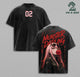 Zero Two Darling in the Franxx Vintage Washed T-Shirt, Monster Darling Anime Oversized Hip Hop Streetwear Tee, Heavy Cotton Y2K Graphic Shirt, Retro Manga Unisex Top Gift
