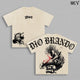 Dio Brando Washed Tee – JoJo’s Bizarre Adventure Steel Ball Run Scary Monsters Dinosaur Stand Anime Manga Graphic Double Printed T-Shirt, Menswear Heavy Cotton Unisex Oversize Gym Streetwear Vintage Retro