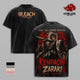 Kenpachi Zaraki Bleach 11th Division Captain Vintage Washed T-Shirt | Bankai Anime Graphic Tee | Soul Reaper Streetwear Oversized Shirt