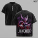 Janemba DBZ Tee – Janemba Vintage Washed T-Shirt | Demon of Evil | Fusion Reborn | Anime Manga Graphic Tee | Heavy Cotton Unisex Oversized Streetwear Top