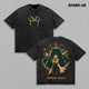 Tsunade Senju Naruto Fifth Hokage Anime Graphic Vintage Shirt, Slug Sage Medical Ninja Double Printed Tee Heavyweight Cotton Streetwear