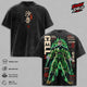 Cell DBZ Vintage Washed T-Shirt - Perfect Cell DBZ Graphic Tee Oversized Anime Streetwear Top Cotton Tshirt Classic Menswear Clothes Apparel Gift for DBZ Fans Men & Women