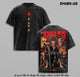 Ichigo Kurosaki Bleach T-Shirt, Hollow Form Getsuga Tensho Anime Graphic Tee, Vintage Washed Heavyweight Shirt, Anime Streetwear