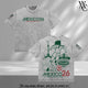 Vintage Mexico Soccer Graphic Washed Tee V2 - New Champions Retro Soccer Bootleg Shirt, 100% Cotton Oversized Streetwear, Mexican Legends Graphic T-Shirt, The Big Tournament 2026 Fans Gift