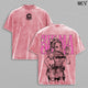 Bulma DBZ Tee Washed – Anime Manga Blue Hair Genius Graphic Double Printed T-Shirt, Menswear Heavy Cotton Unisex Oversize Streetwear Vintage