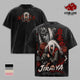 Jiraiya NRT T-Shirt, Toad Sage Graphic Tee, Back Print Vintage 90s Anime Shirt, Graphic Tees Men, Trendy Tshirts, Men's T Shirts, Naruto Shippuden Streetwear, Unisex Cotton Distressed Tee, Anime Merch For Men, Men Fashion Graphic Tee