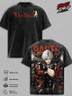 Dante Devil May Cry Vintage Washed T Shirt Graphic Tee Streetwear Top Oversized Cotton Tshirt Classic Menswear Clothes Apparel Gift for Devil May Cry Fans Men & Women