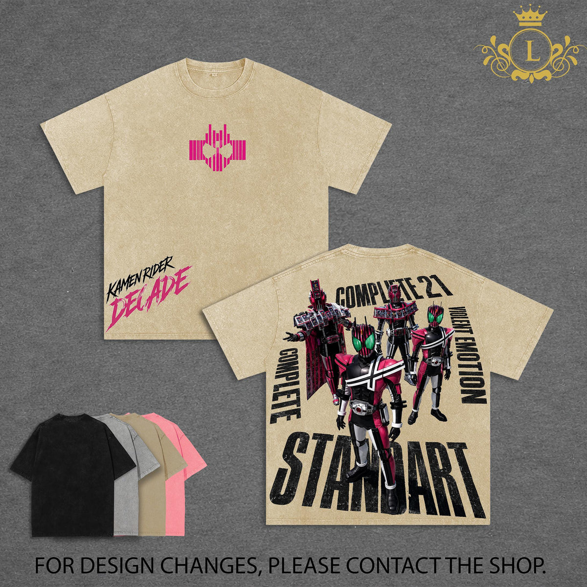 Kamen Rider Decade Vintage Washed Tee, Tokusatsu Inspired Streetwear, Retro Superhero Graphic Tee, Heavyweight Cotton Oversized Shirt, Dark Aesthetic Manga Apparel, Unisex Anime Streetwear, Vintage Hero Graphic Tee, Trending Streetwear 2026