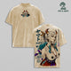 Yamato Daughter of Kaido Vintage Washed T-Shirt, One Piece Anime Graphic Tee, Heavyweight Cotton Oversized Streetwear, Retro Manga Apparel