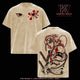 Tengen Uzui Flashy Warrior T-Shirt – Vintage Washed Demon Slayer Sound Hashira Graphic Tee, Anime Art Shirt, Oversized Soft Cotton Streetwear, Unisex Casual Apparel, Gift for Anime Fans
