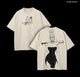 Retro Vintage Limited Ayase Seiko Shirt - Dandadan Anime Double Printed Vintage Washed Tee Unisex Oversize Heavyweight Cotton T-shirt for Anime Fans and Lovers, Anime Clothing