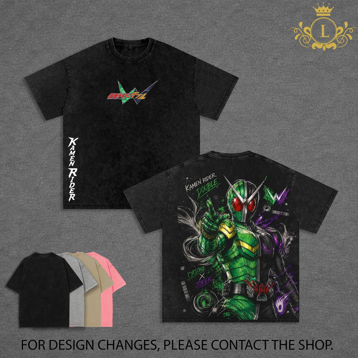 Kamen Rider Double Vintage Washed T Shirt, Tokusatsu Inspired Streetwear, Retro Superhero Graphic Tee, Heavyweight Cotton Oversized Shirt, Dark Aesthetic Manga Apparel, Unisex Anime Streetwear, Vintage Hero Graphic Tee, Trending Streetwear 2026