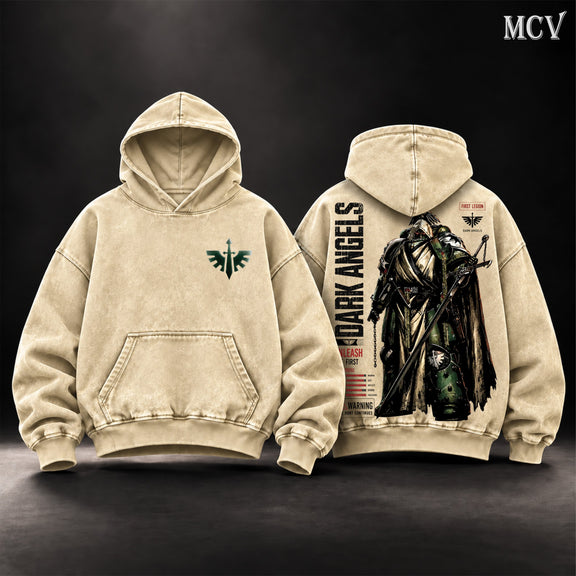 Dark Angels Warhammer 40K Hoodie - Apricot