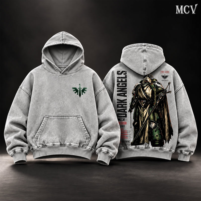 Dark Angels Warhammer 40K Hoodie - Gray