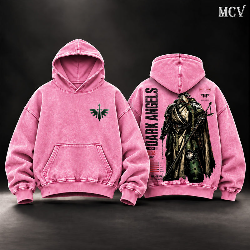 Dark Angels Warhammer 40K Hoodie - Pink