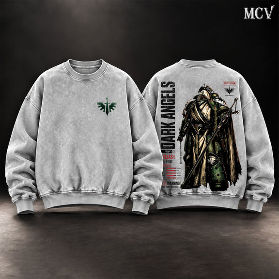 Dark Angels Warhammer 40K Sweatshirt - Gray