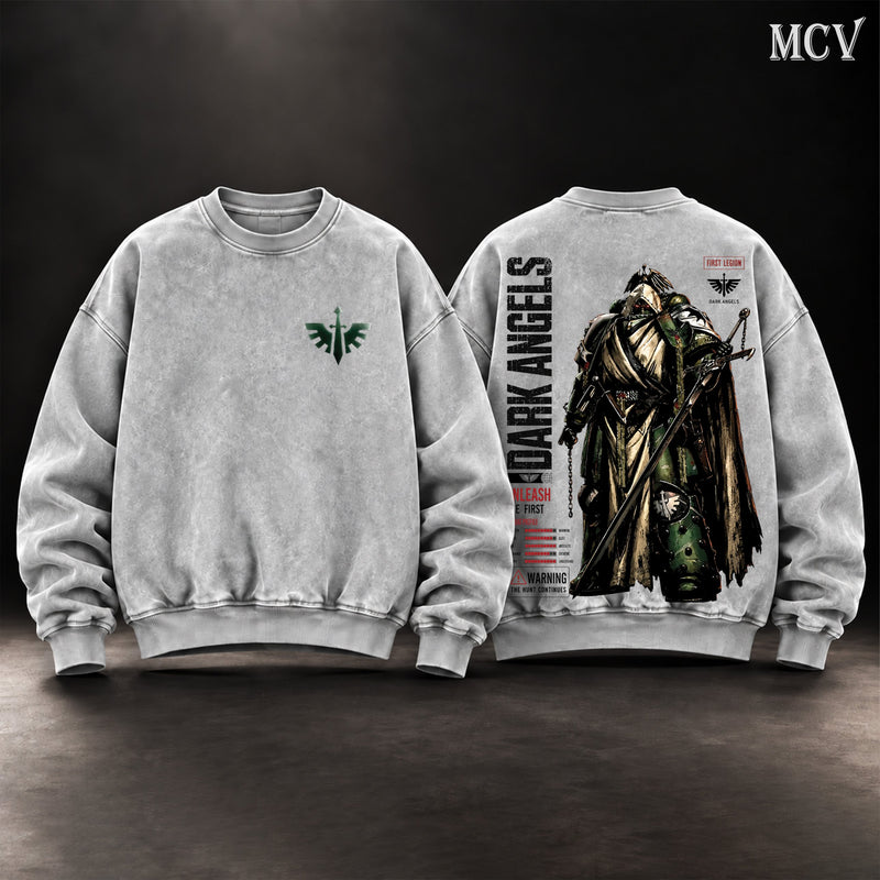 Dark Angels Warhammer 40K Sweatshirt - Gray