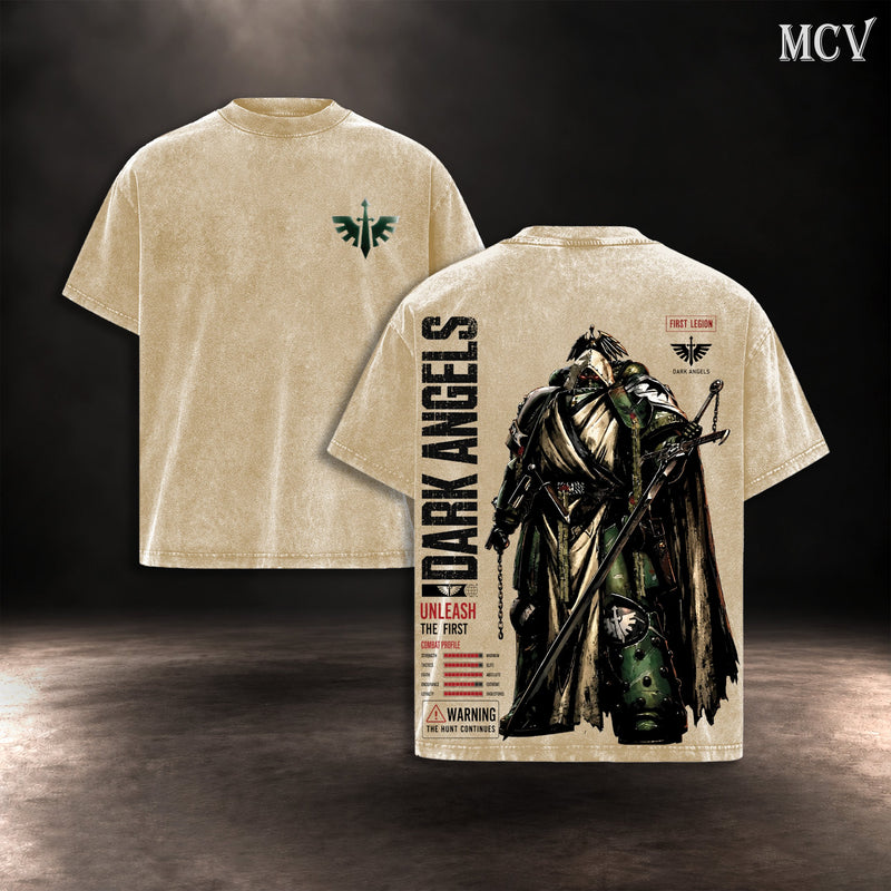 Dark Angels Warhammer 40K T-Shirt - Apricot