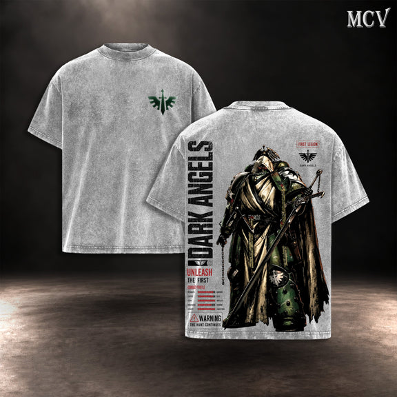 Dark Angels Warhammer 40K T-Shirt - Gray