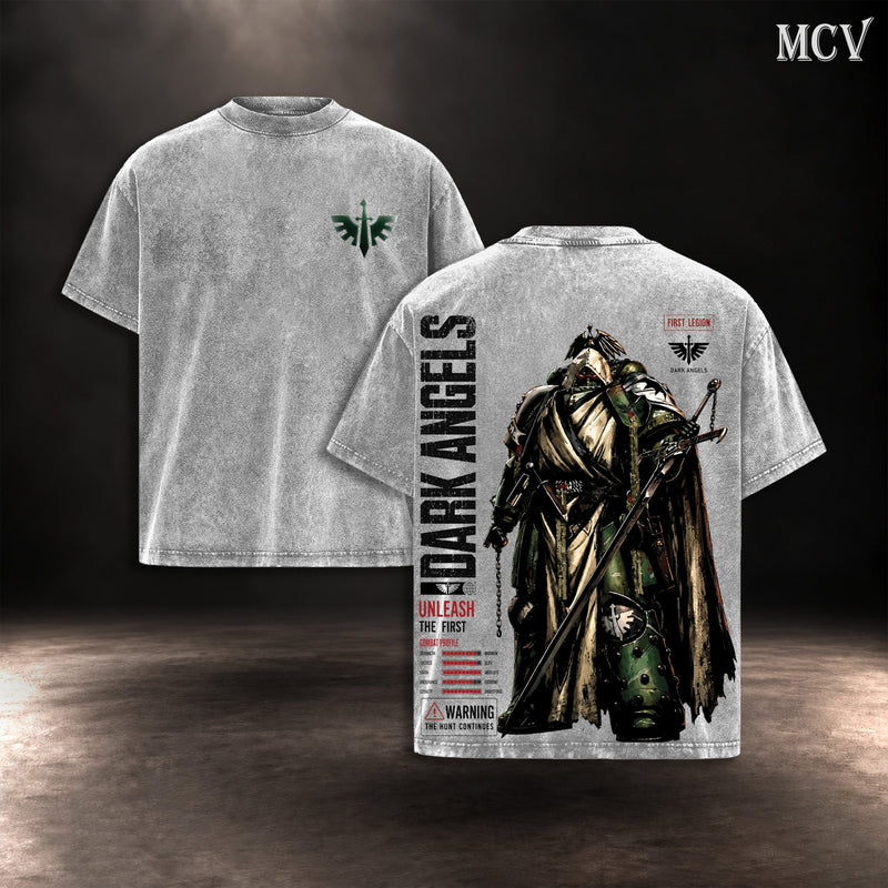 Dark Angels Warhammer 40K T-Shirt - Gray