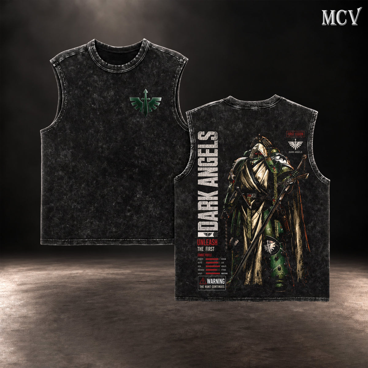 Dark Angels Warhammer 40K Tank Top - Black