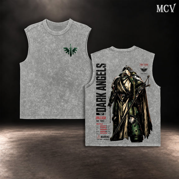 Dark Angels Warhammer 40K Tank Top - Gray