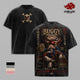 Buggy One Piece T-Shirt Sweatshirt Hoodie Tank Top, Star Clown Cross Guild Graphic Tee, Back Print Vintage 90s Anime Shirt, Graphic Tees Men, Trendy Tshirts, Men's T Shirts, One Piece Streetwear, Unisex Cotton Distressed Tee