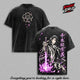 Byakuya Kuchiki Bleach TYBW Anime Double Printed Vintage Washed Tee Unisex Oversize Heavyweight Cotton T-Shirt