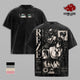 Reze Chainsaw Man T-Shirt, Bomb Devil Anime Graphic Tee, Back Print Vintage Manga Shirt, Graphic Tees Men, Trendy Tshirts, Men's T Shirts, Chainsaw Man Streetwear, Unisex Cotton Distressed Tee, Merch For Men