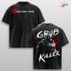 Gears of War Grub Killer Xbox Video Game Graphic Tee Oversized Soft Cotton T Shirt Vintage Washed Gaming Streetwear Menswear Top Gamer Gift