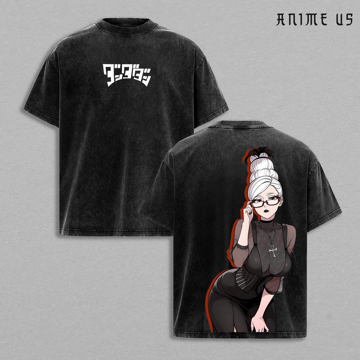 Seiko Ayase x Dandadan shirt Vintage Washed Unisex Anime Graphic T-Shirt, Double-Sided Print, Soft Cotton Streetwear, Casual Short Sleeve Top, Gift for Anime Fans, Dandadan Lover, Gift Her.