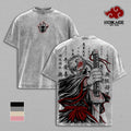 Ichigo Kurosaki Washed Tee, Bleach Anime Graphic Tee, Hollow Mask Shirt, Bankai Sword Shirt, Vintage Washed Shirt, Anime Streetwear Gift