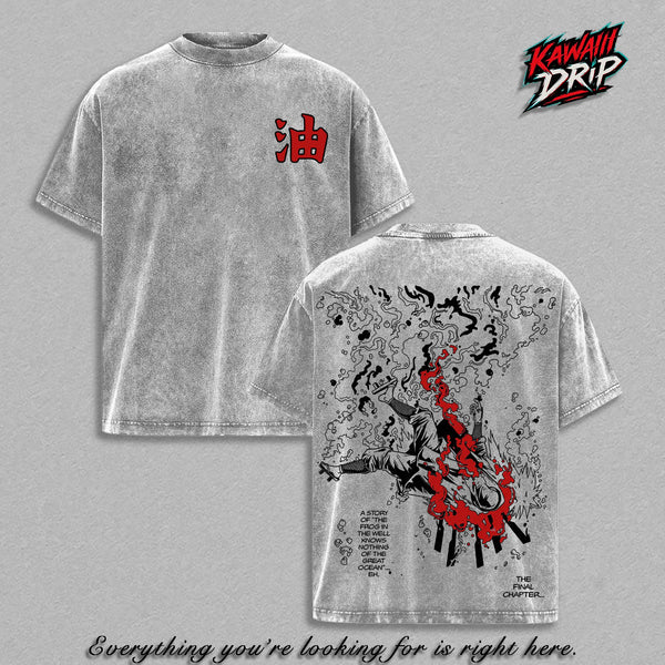 Jiraiya Narutoo T-Shirt, Legendary Sannin Graphic Tee, Toad Sage Anime Shirt, Anime Streetwear Tee, Vintage 90s Graphic Shirt, Jiraiya Back Print T-Shirt, Unisex Cotton Graphic Tee, Trendy Streetwear Apparel, Soft Cotton Casual T-Shirt