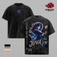 Juvia Lockser Fairy Tail T-Shirt, Anime Girls Graphic Tee, Back Print Vintage 90s Anime Shirt, Graphic Tees Men, Trendy Tshirts, Men's T Shirts, Fairy Tail Streetwear, Unisex Cotton Distressed Tee, Merch For Men