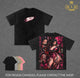 Limited Edition Nezuko Kamado Vintage Washed Graphic Tee Demon Slayer T-Shirt Kimetsu No Yaiba Shirt Blood Demon Art Heavy Cotton Unisex Streetwear Gift for Anime Lovers