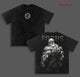Muten Roshi - Baki Anime Double Printed Vintage Washed Tee Unisex Oversize Anime Manga Washed Heavyweight Cotton T-shirt