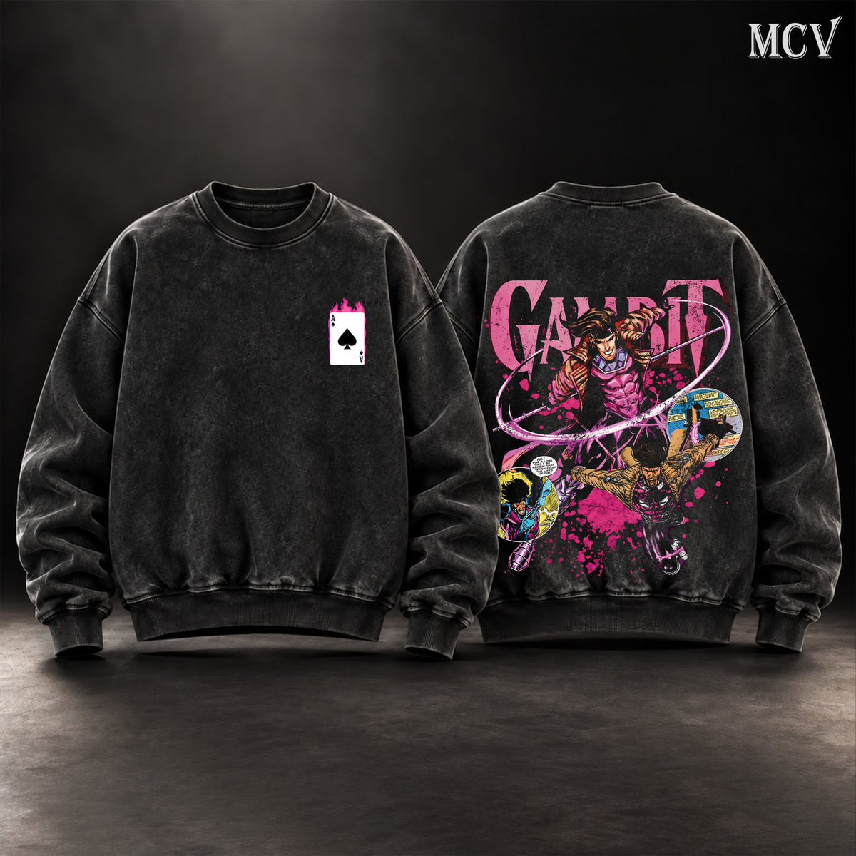 Gambit X-Men Sweatshirt - Black