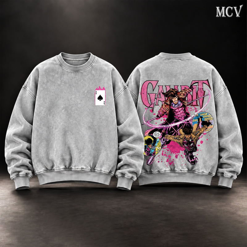 Gambit X-Men Sweatshirt - Gray