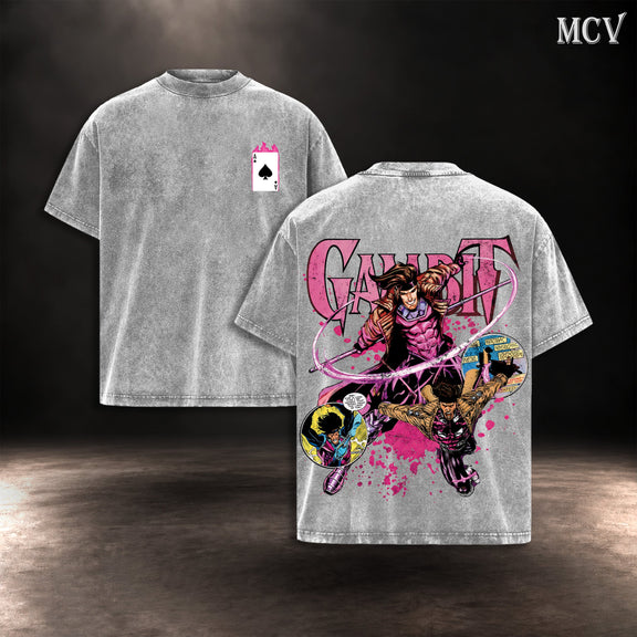 Gambit X-Men T-Shirt - Gray