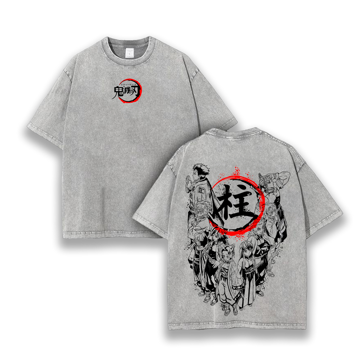 Hashira - Demon Slayer Washed T-Shirt