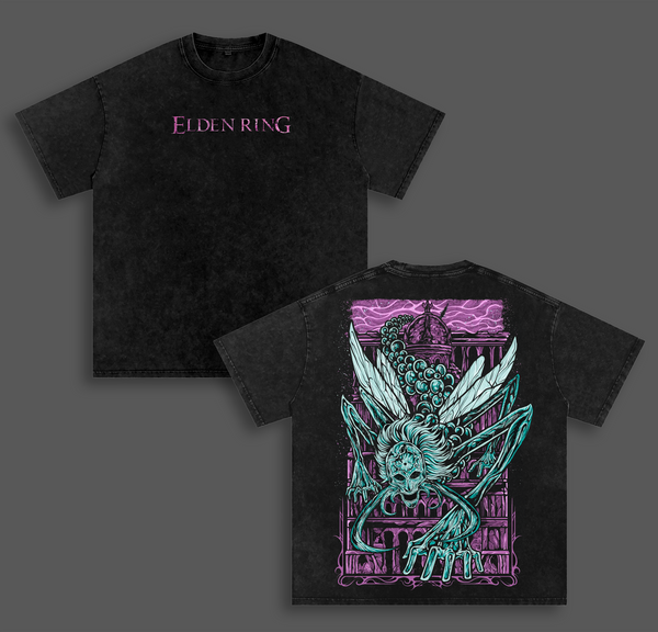 Astel, Naturalborn of the Void Elden Ring Vintage Washed Oversized T-Shirt